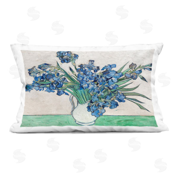 Stupell Industries 1x | Expressionist Iris Vase Printed Throw Pillow