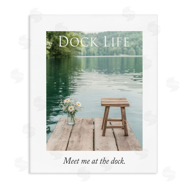 stupell industries A Barefoot Stylist | Dock Life Calming Scenery
