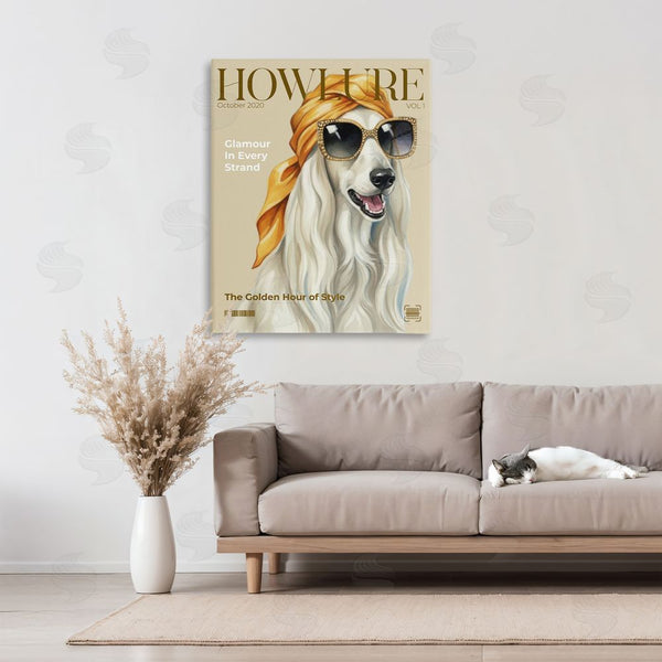 Stupell Industries A Barefoot Stylist | Howlure Dog Fashion Magazine