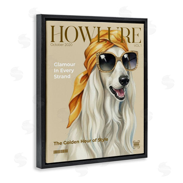 Stupell Industries A Barefoot Stylist | Howlure Dog Fashion Magazine
