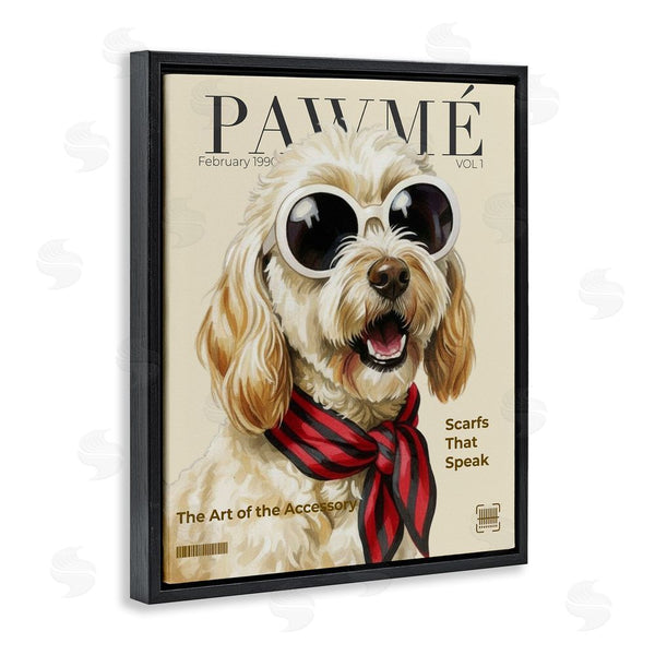 Stupell Industries A Barefoot Stylist | Pawme Dog Fashion Magazine
