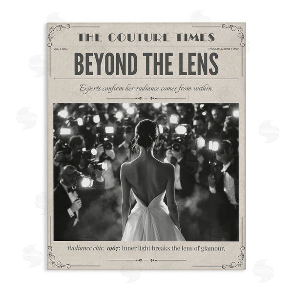 Stupell Industries A Barefoot Stylist | The Couture Times Magazine Wall Art