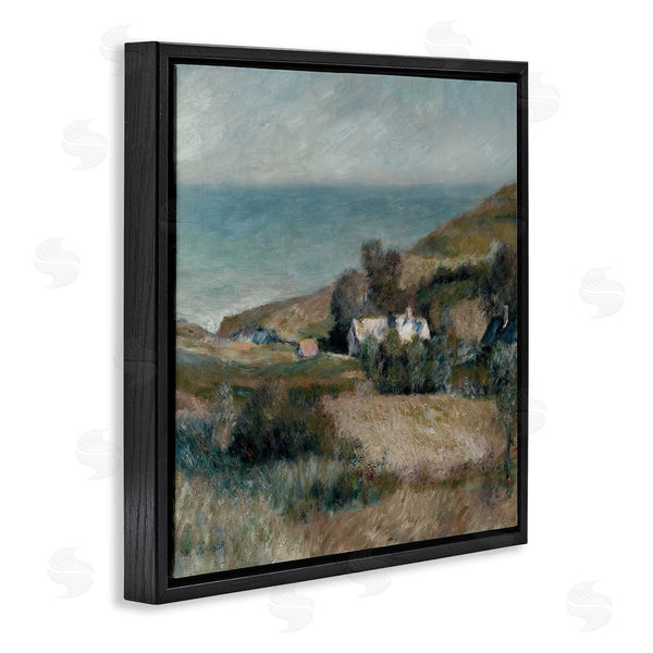 Stupell Industries A. Renoir | Seaside Cottages In Distance