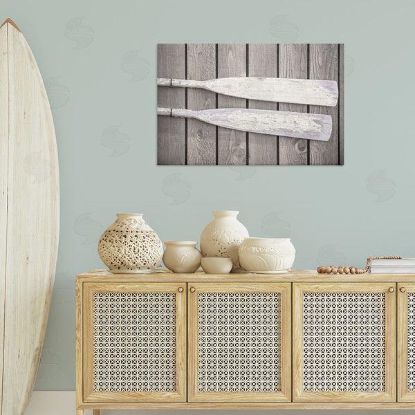Stupell Industries Aaron Matheson | Rustic Oars Pair Wall Art