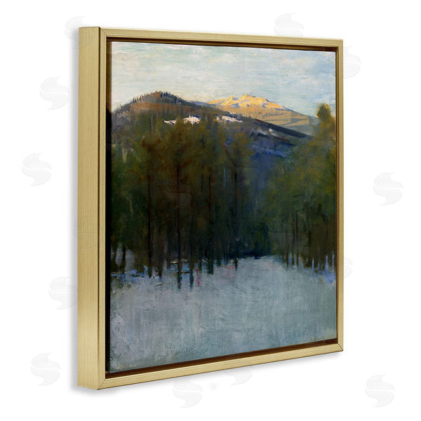 Stupell Industries Abbott Handerson Thayer | Winter Mountain Scenery