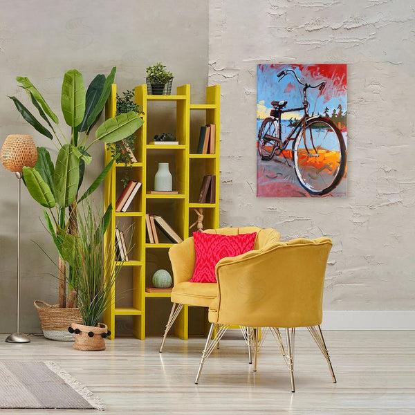 Stupell Industries Adam Swanson | Tonight Bicycle Journey Wall Art