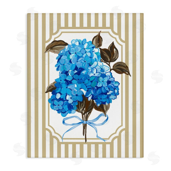 Stupell Industries Adonna Ebrahimi | Blue Hydrangea Blossom Bow Wall Art