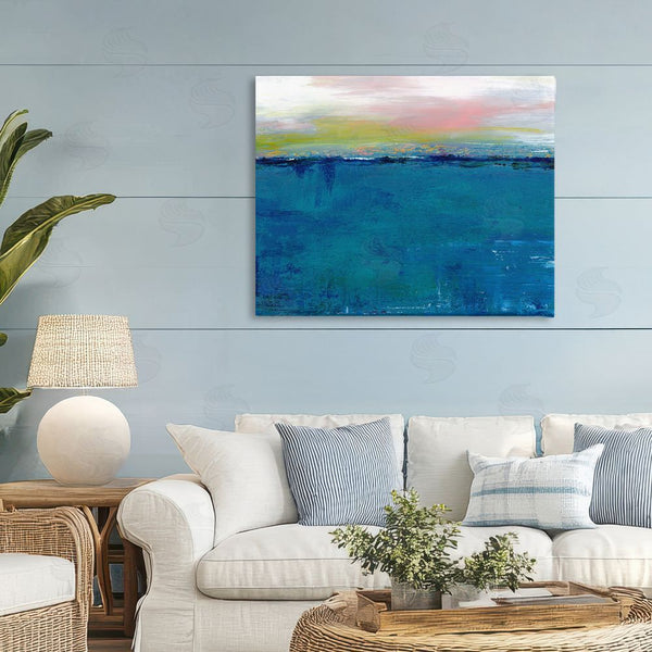 Stupell Industries Adonna Ebrahimi | Dark Waters Gradient Landscape Wall Art