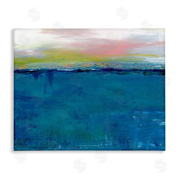 Stupell Industries Adonna Ebrahimi | Dark Waters Gradient Landscape Wall Art