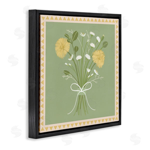 Stupell Industries Adrienne Morris | Bordered Spring Bouquet Wall Art