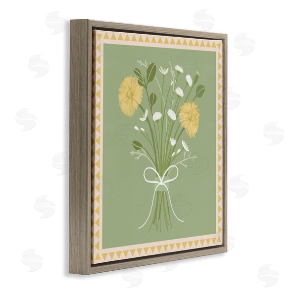 Stupell Industries Adrienne Morris | Bordered Spring Bouquet Wall Art