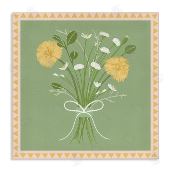 stupell industries Adrienne Morris | Bordered Spring Bouquet Wall Art