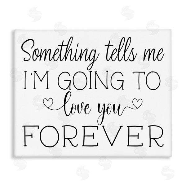 stupell industries AE Design | Love You Forever Quote Minimal Romantic Sentiments