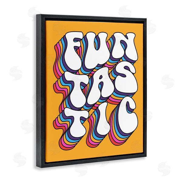 Stupell Industries Ahmed Sameh Hussein | Funtastic Groovy Typography Wall Art
