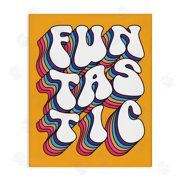 stupell industries Ahmed Sameh Hussein | Funtastic Groovy Typography Wall Art