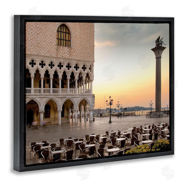 Stupell Industries Alan Blaustein | San Marco Sunset Italian Architecture Traditional Buildings