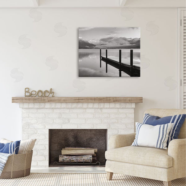 Stupell Industries Alan Majchrowicz | Lakeside Mountain Dock Wall Art