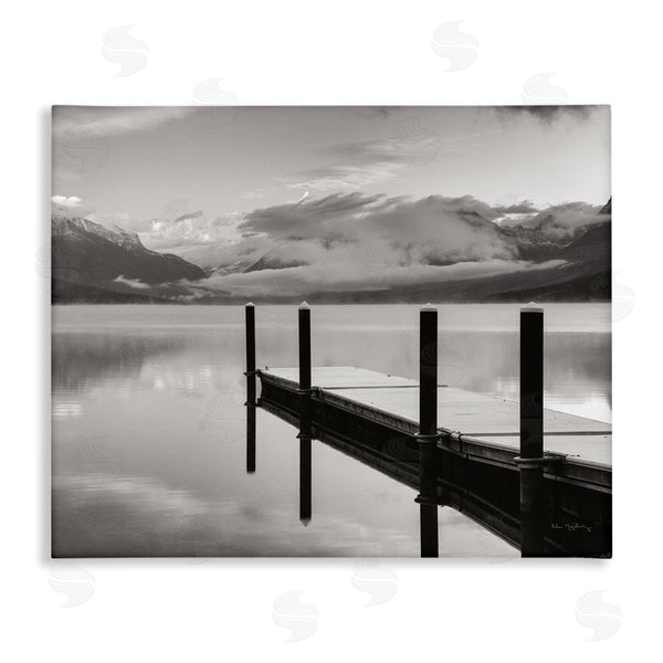 stupell industries Alan Majchrowicz | Lakeside Mountain Dock Wall Art
