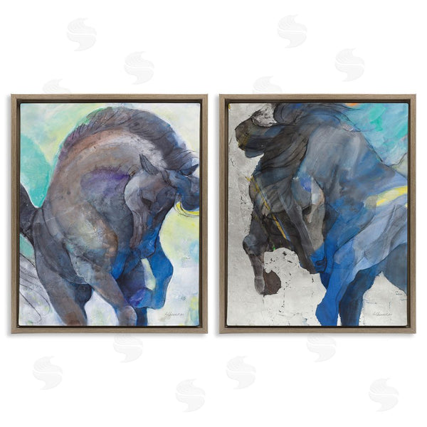 Stupell Industries Albena Hristova | Bucking Horse Joyful Play Wall Art
