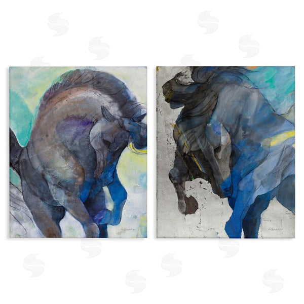 stupell industries Albena Hristova | Bucking Horse Joyful Play Wall Art