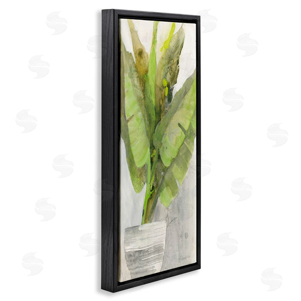 Stupell Industries Albena Hristova | Large Green Leaf Plant