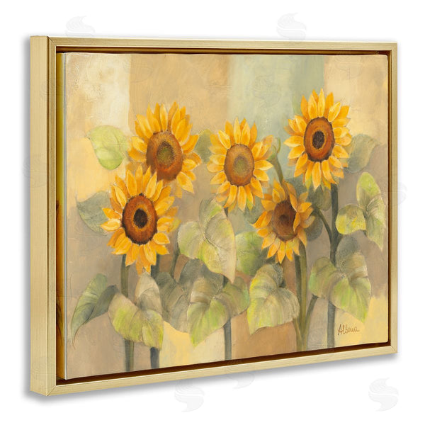 Stupell Industries Albena Hristova | Soft Vintage Sunflower Field