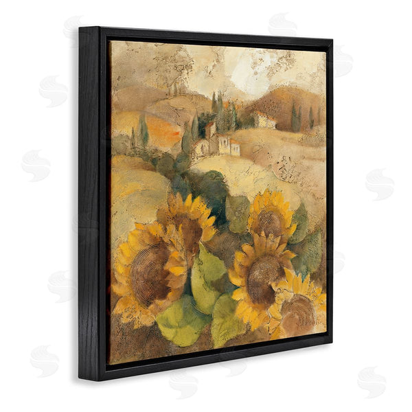 Stupell Industries Albena Hristova | Soft Vintage Tuscan Sunflowers Wall Art
