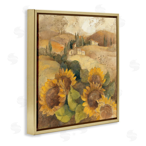 Stupell Industries Albena Hristova | Soft Vintage Tuscan Sunflowers Wall Art