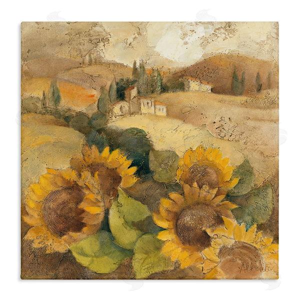 stupell industries Albena Hristova | Soft Vintage Tuscan Sunflowers Wall Art
