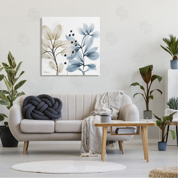 Stupell Industries Albert Koetsier | Blue & Beige Plants Wall Art