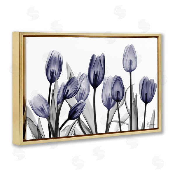 Stupell Industries Albert Koetsier | Dramatic Dusk Blue Tulips