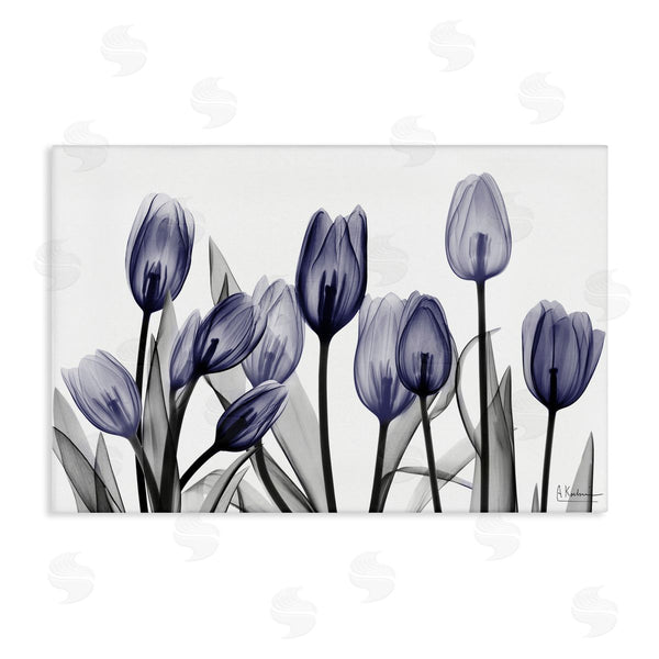 stupell industries Albert Koetsier | Dramatic Dusk Blue Tulips