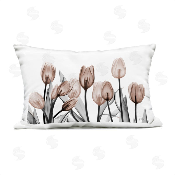 Stupell Industries Albert Koetsier | Dramatic Mocha Tulips Printed Throw Pillow