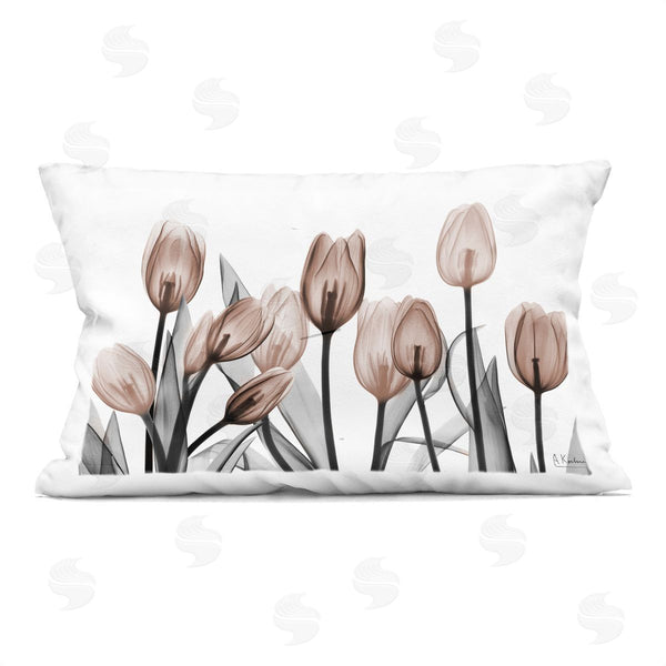 stupell industries Albert Koetsier | Dramatic Mocha Tulips Printed Throw Pillow