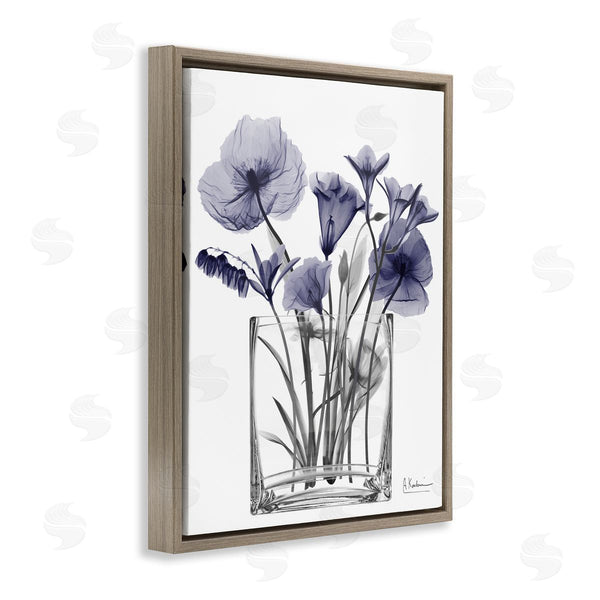 Stupell Industries Albert Koetsier | Dusk Blue Floral Vase