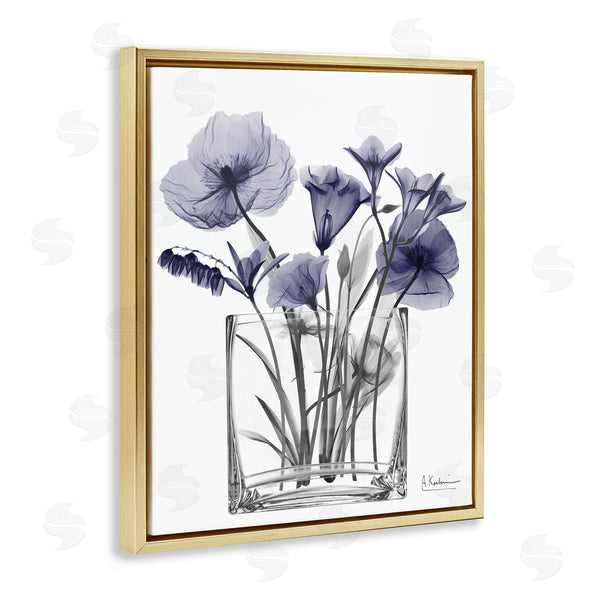 Stupell Industries Albert Koetsier | Dusk Blue Floral Vase