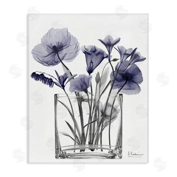 stupell industries Albert Koetsier | Dusk Blue Floral Vase