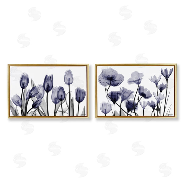 Stupell Industries Albert Koetsier | Dusk Delight Blue Flowers