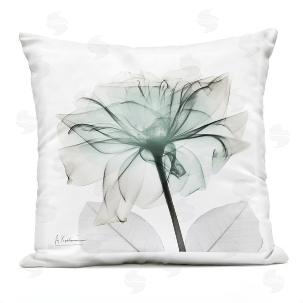 Stupell Industries Albert Koetsier | Elegant Emerald Rose Printed Throw Pillow