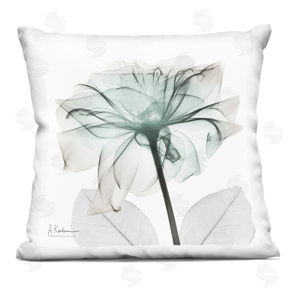 stupell industries Albert Koetsier | Elegant Emerald Rose Printed Throw Pillow