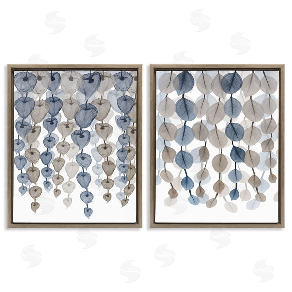 Stupell Industries Albert Koetsier | Falling Vines Neutral Leaves