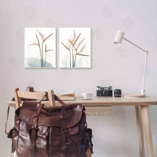 Stupell Industries Albert Koetsier | Floral Calla Lily Silhouette With Leaf Details Wall Art