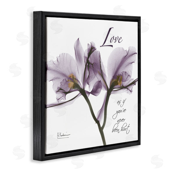 Stupell Industries Albert Koetsier | Love Like Never Hurt Purple Orchid