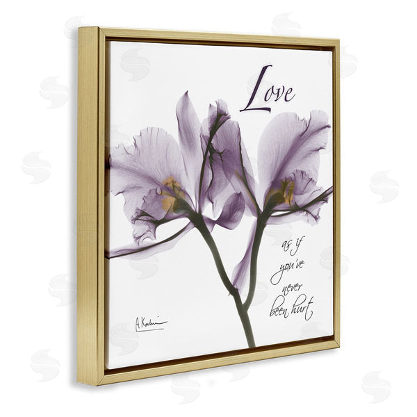 Stupell Industries Albert Koetsier | Love Like Never Hurt Purple Orchid