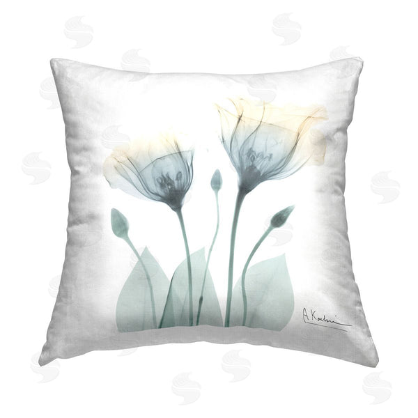 stupell industries Albert Koetsier | Minimal Grey Tulips Printed Throw Pillow