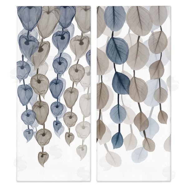 stupell industries Albert Koetsier | Neutral Opaque Cascading Leaves Wall Art