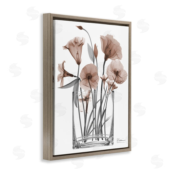 Stupell Industries Albert Koetsier | Opaque Mocha Flowers