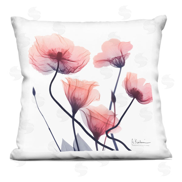 stupell industries Albert Koetsier | Pink Chic Budding Flowers Printed Throw Pillow