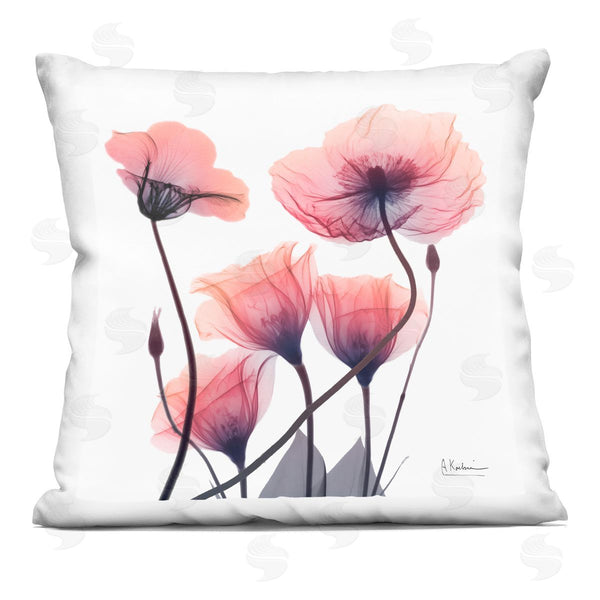 stupell industries Albert Koetsier | Pink Gradient Blooms Printed Throw Pillow