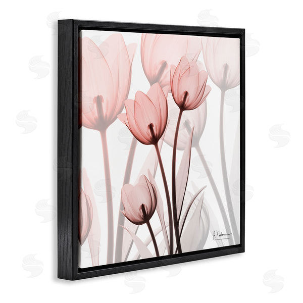 Stupell Industries Albert Koetsier | Red Floral Silhouettes Modern Photograph